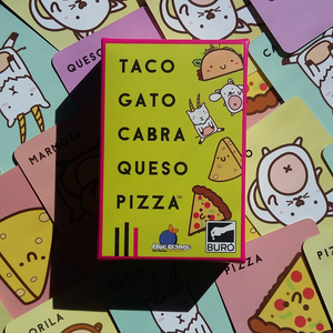 Taco Gato Cabra Queso Pizza